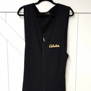 Cabela's Black Sleeveless Jumpsuit